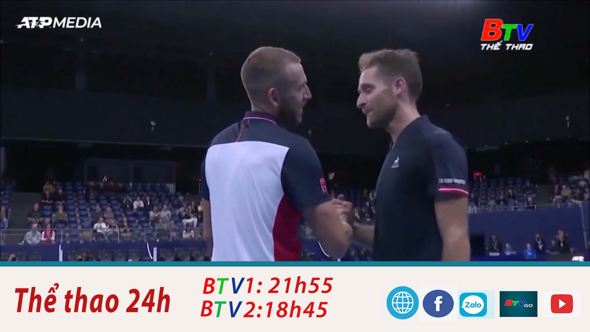 Danevans và Richard Gasquet vào tứ kết Giải Châu Âu mở rộng